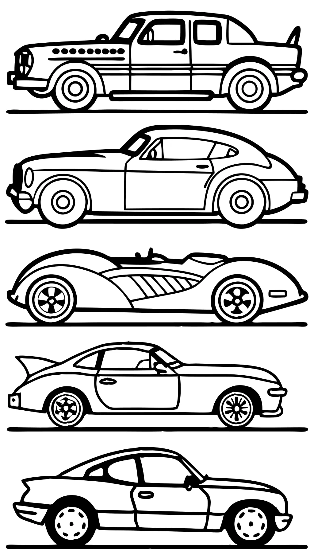 printable coloring pages of cars